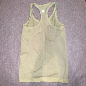 Swiftly Tech Racerback Tank — Highlight Yellow